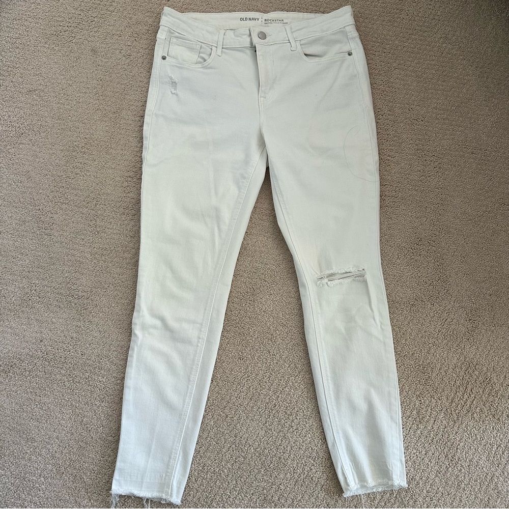 Old Navy Rockstar Mid Rise Jeans